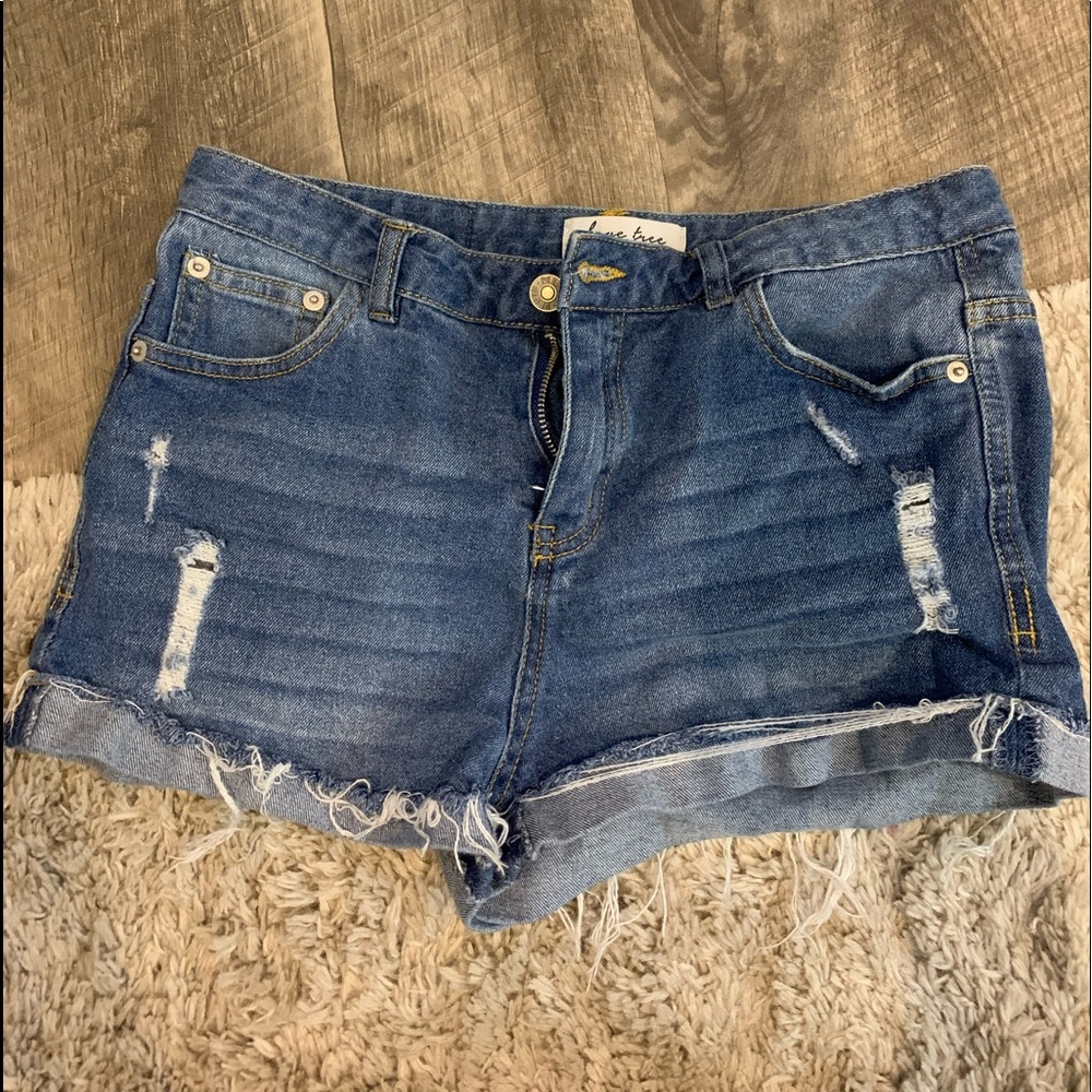 Jean shorts